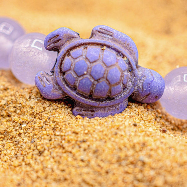 Édition limitée - bracelet tortue violette